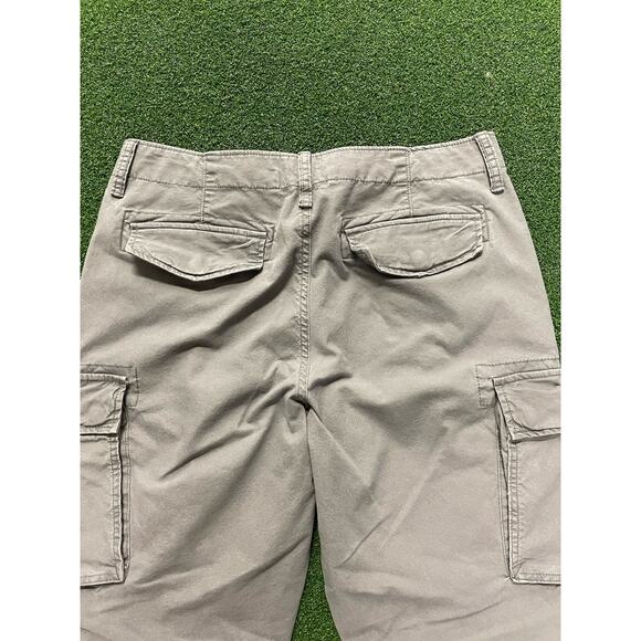 light gray old navy cargos straight size 34x32 - Picture 5 of 5